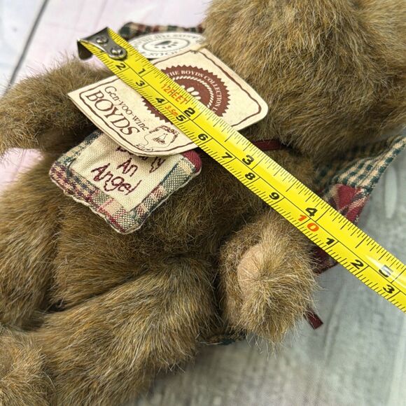Boyds Rascal 903008 Plush Bear “Bearly An Angel” T.J.’s Best Dressed w/ Tag - Picture 15 of 15